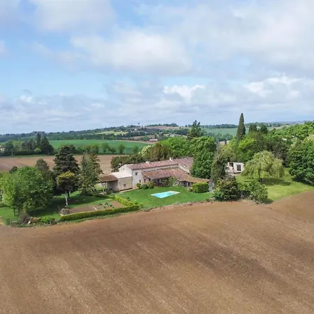 Дом отдыха Le Solquirit - Avec Piscine Et Vue Imprenable Кондом