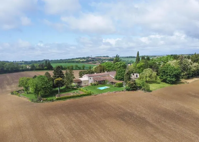 Σπίτι διακοπών Le Solquirit - Avec Piscine Et Vue Imprenable Condom