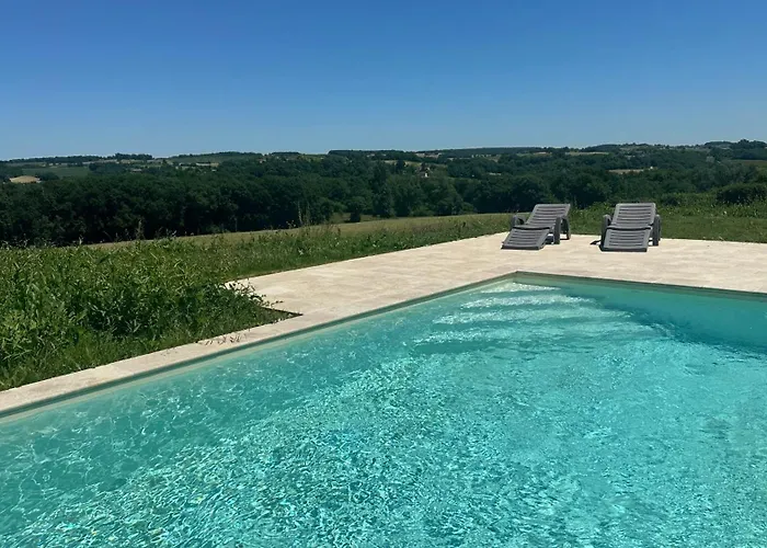 Σπίτι διακοπών Le Solquirit - Avec Piscine Et Vue Imprenable Condom