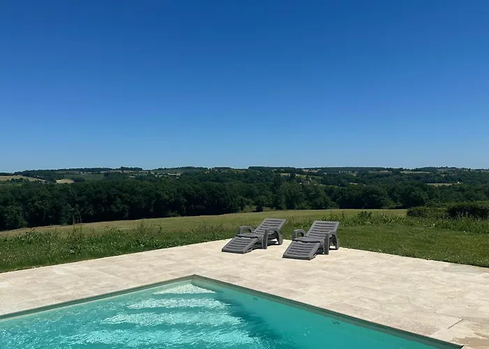 Le Solquirit - Avec Piscine Et Vue Imprenable Σπίτι διακοπών