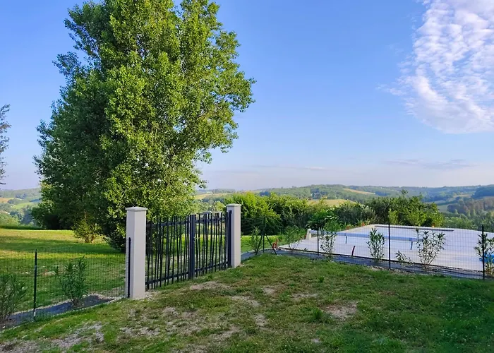 Le Solquirit - Avec Piscine Et Vue Imprenable Σπίτι διακοπών *